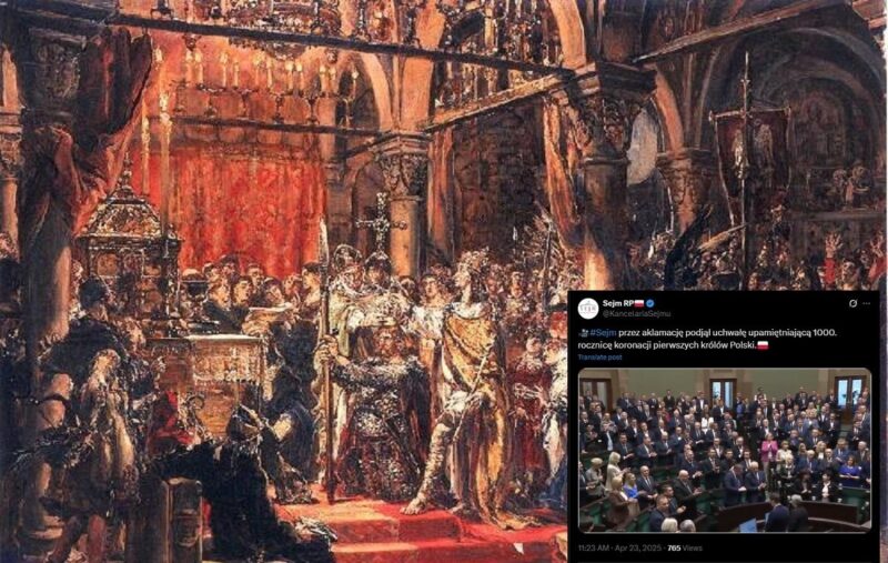 1000-lecie koronacji Chrobrego. Sejm upamiętnił rocznicę