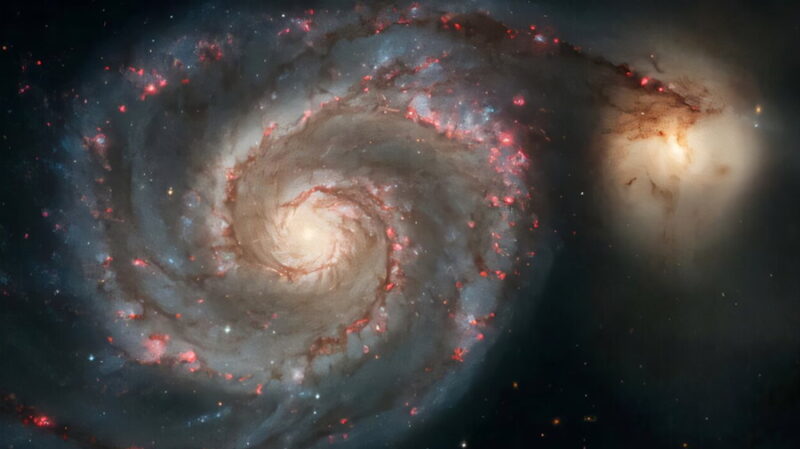 Wszechświat może się obracać