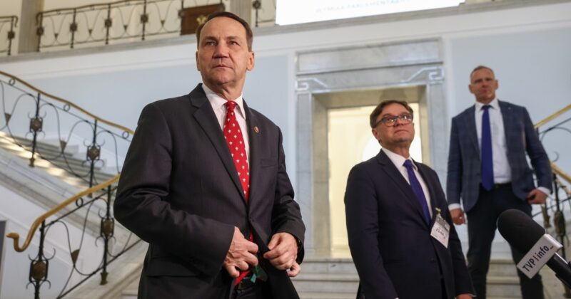 Radosław Sikorski o kulisach rozmowy z Marco Rubio. Mówił o warunkach rozejmu