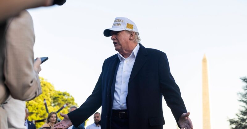 „Studniówka” Donalda Trumpa. Prezydent pobił niechlubny rekord