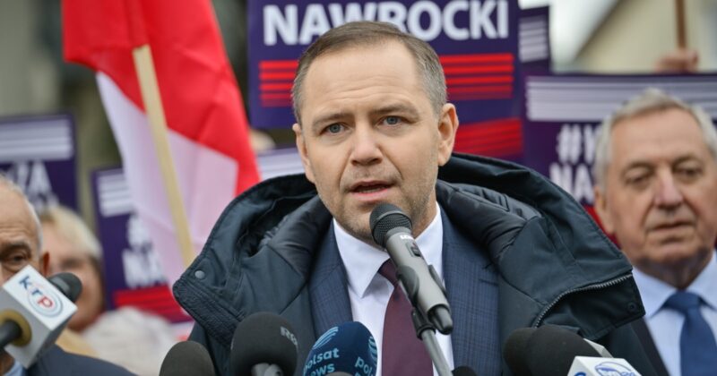 Karol Nawrocki zarzuca służbom udział w kampanii. Jest reakcja MSWiA. „Wstrętna manipulacja”