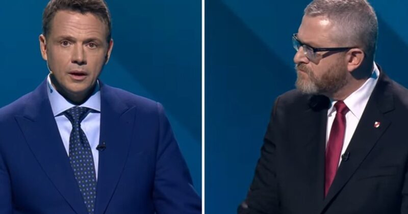 Debata prezydencka. Rafał Trzaskowski upomniał prowadzących. „Powinniście państwo interweniować”