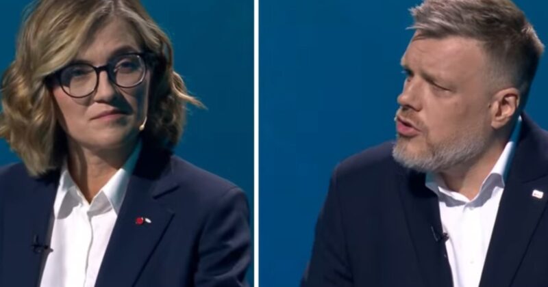 Debata prezydencka. Adrian Zandberg uderzył w Magdalenę Biejat. „O czym ty mówisz?”