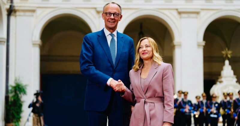 Friedrich Merz i Giorgia Meloni o wojskach w Ukrainie. „Nie ma żadnej dyskusji”