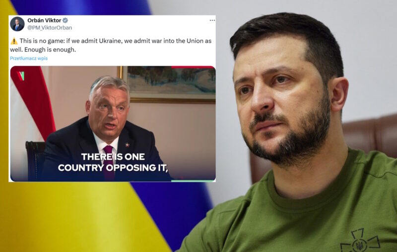 Orban do Ukraińców: Nie dostaniecie się do UE w ten sposób!