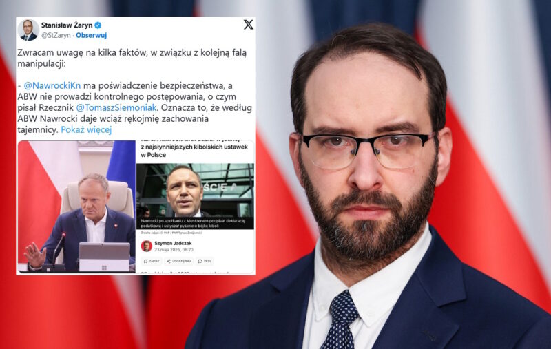 Nawrocki i „ustawki”. Żaryn: To operacja manipulacji rządu