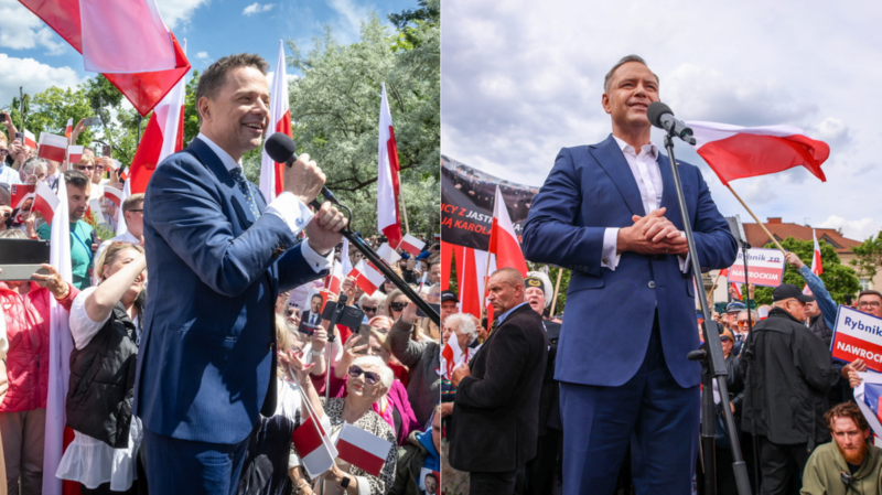 Tydzień do wyborów. Marsze Nawrockiego i Trzaskowskiego przejdą przez Warszawę