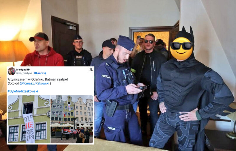 TYLKO U NAS. Kulisy działania „Batmana” z Gdańska!