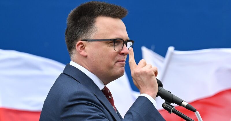 A sensational script  is circulating in Poland 2050. "If I were Szymon, I would play va banque"