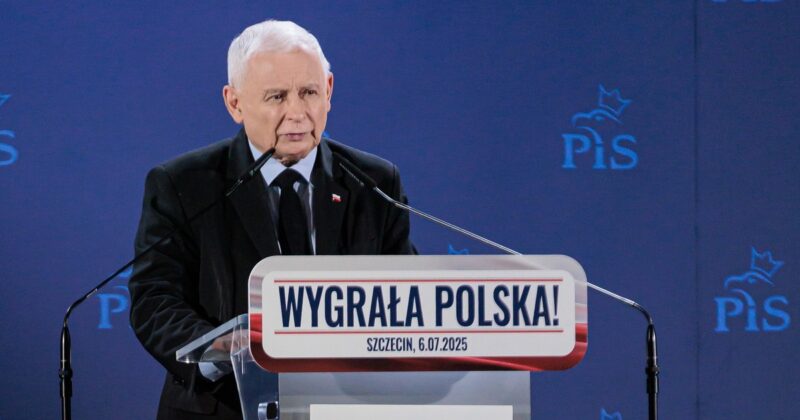 Jarosław Kaczyński reacts to Grzegorz Braun&#39;s words. "He is acting to the detriment of the country."