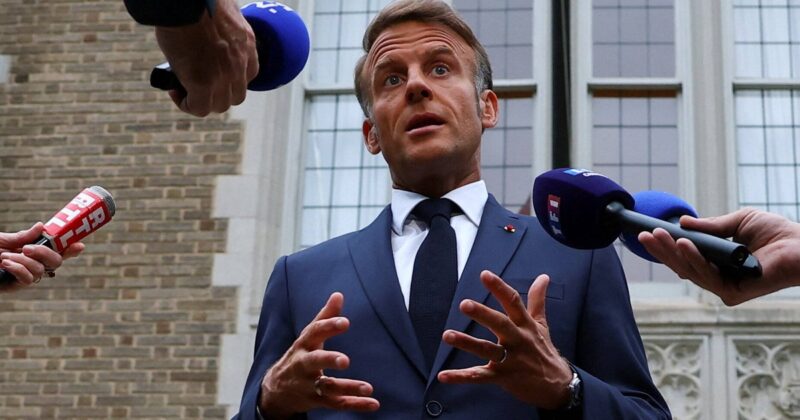 Emmanuel Macron under fire for criticism. "Jews attacked in the streets"