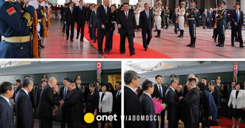 Kim Jong Un appeared in Beijing. Speculation was stirred up by his companion