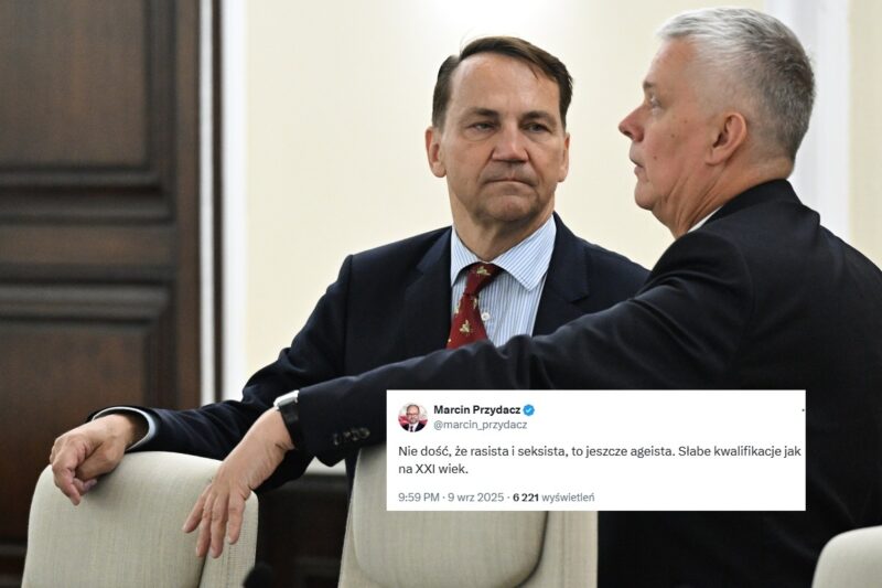 Sikorski o „mleczakach” Przydacza. Jest i riposta szefa BPM!