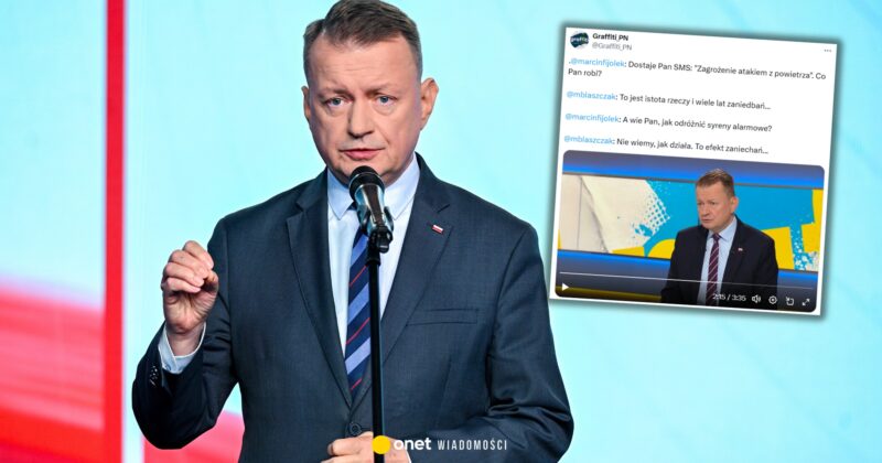 Dziennikarz przyłapał Mariusza Błaszczaka na niewiedzy. „To są zaniechania”