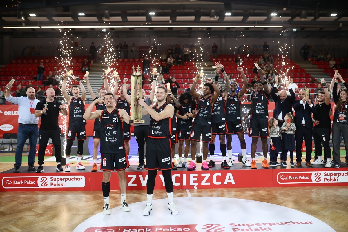 Koszykarzy PGE Start Lublin z pierwszym trofeum