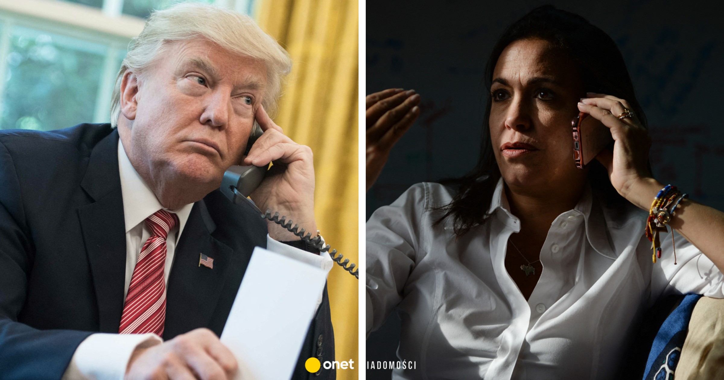 Pokojowa Nagroda Nobla. Donald Trump zadzwonił do zwyciężczyni