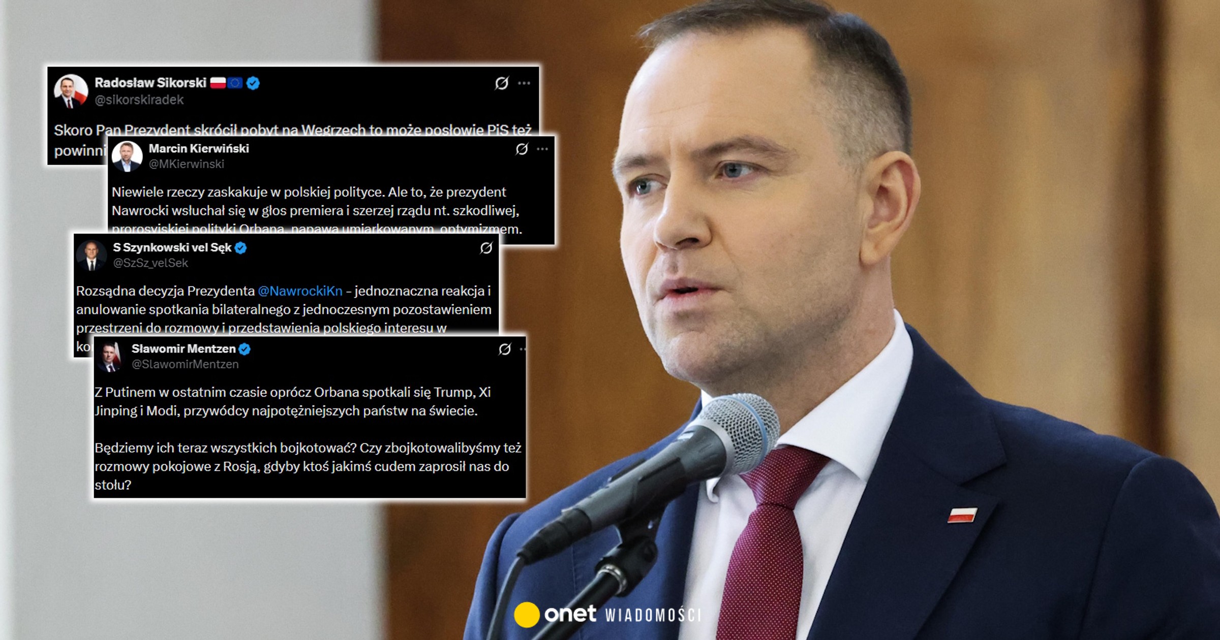 Karol Nawrocki powiedział „nie” Viktorowi Orbanowi. W sieci fala komentarzy