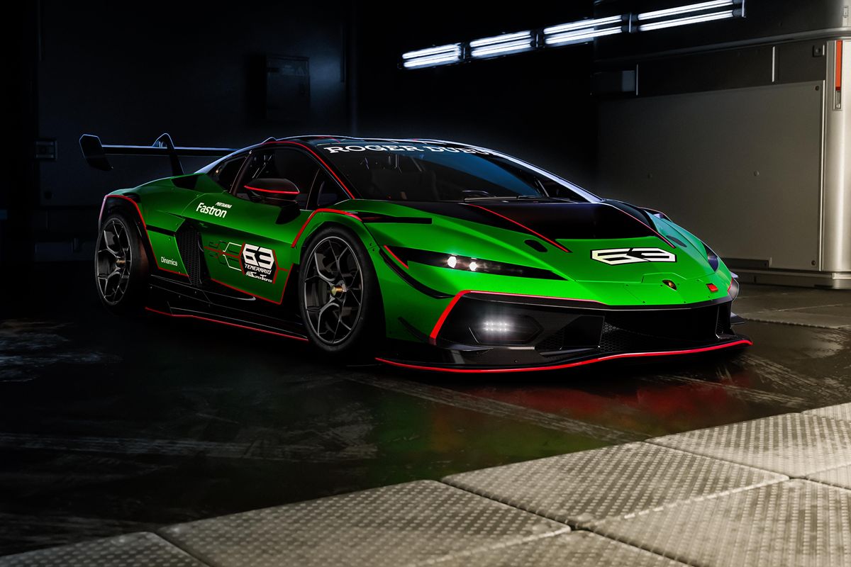 Tak wygląda nowa wyścigówka Lamborghini Temerario Super Trofeo