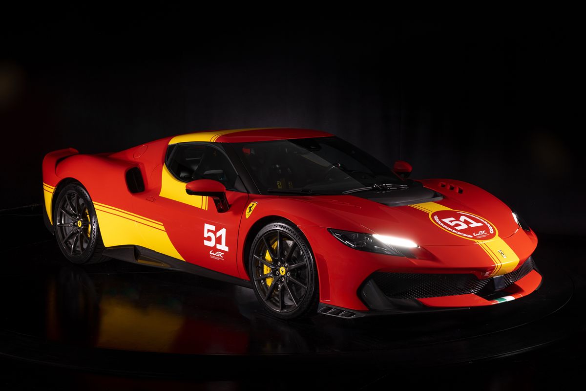 Samochód tylko dla kierowców wyścigowych: Ferrari 296 Speciale Piloti Ferrari