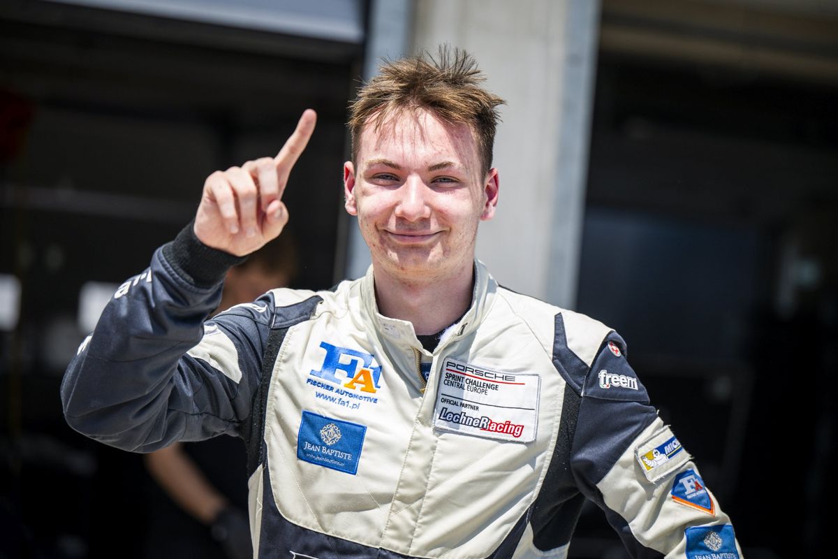 Zwycięstwo Davida Dziwoka na Węgrzech – Polak prowadzi w Porsche Sprint Challenge Central Europe
