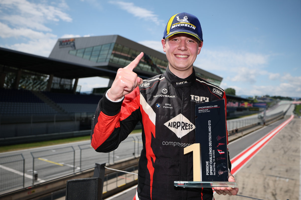 Fabian Dybionka najmłodszym zwycięzcą w historii Porsche Sports Cup Deutschland