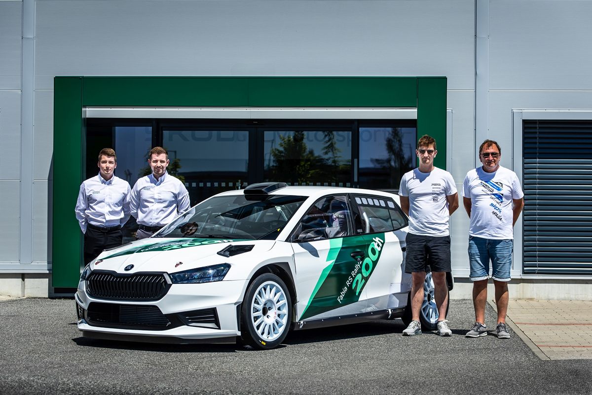 Okrągły numer – 200. egzemplarz Škody Fabii RS Rally2 trafił do klienta