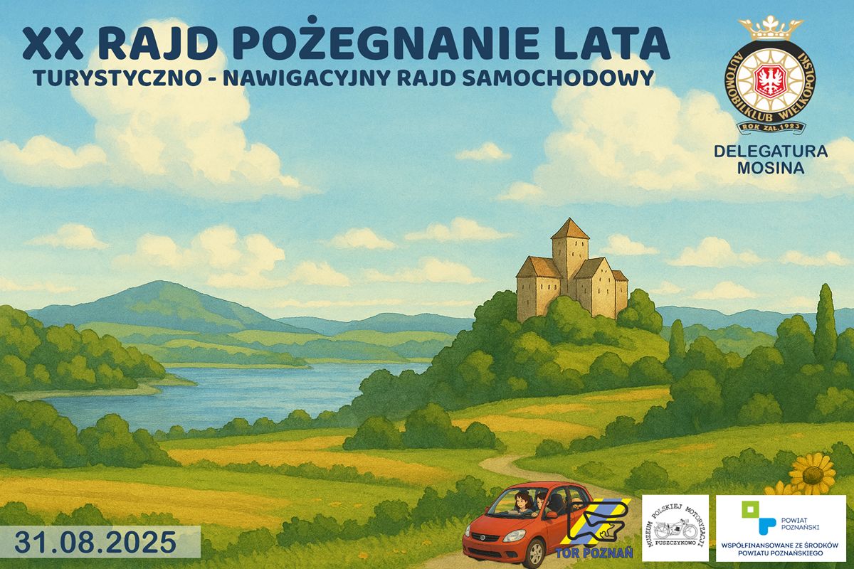 XX Rajd „Pożegnanie Lata” – już 31 sierpnia 2025