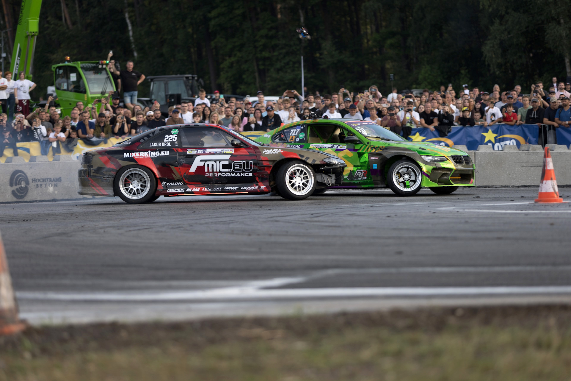 Andreasen triumfuje w finałach 3 rundy Driftingowych Mistrzostw Polski w Kielcach