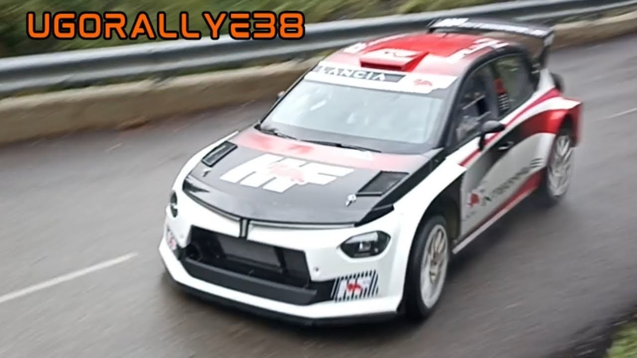 Lancia Rally2 przyłapana na testach
