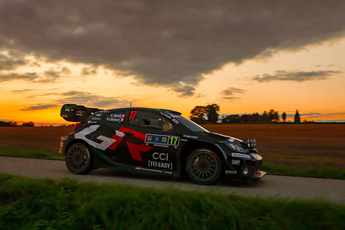 Ogier liderem po pierwszym dniu Rajdu Europy Centralnej