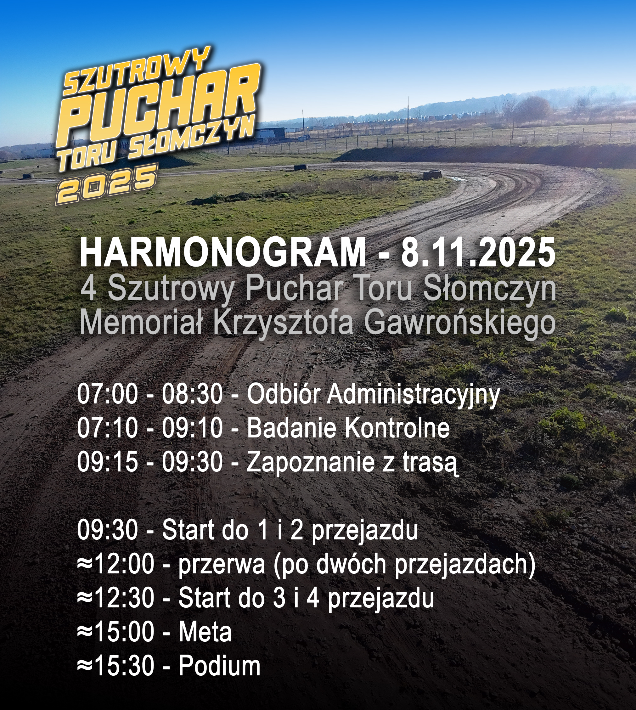 Komplet zgłoszeń na finałowy Szuter w Słomczynie