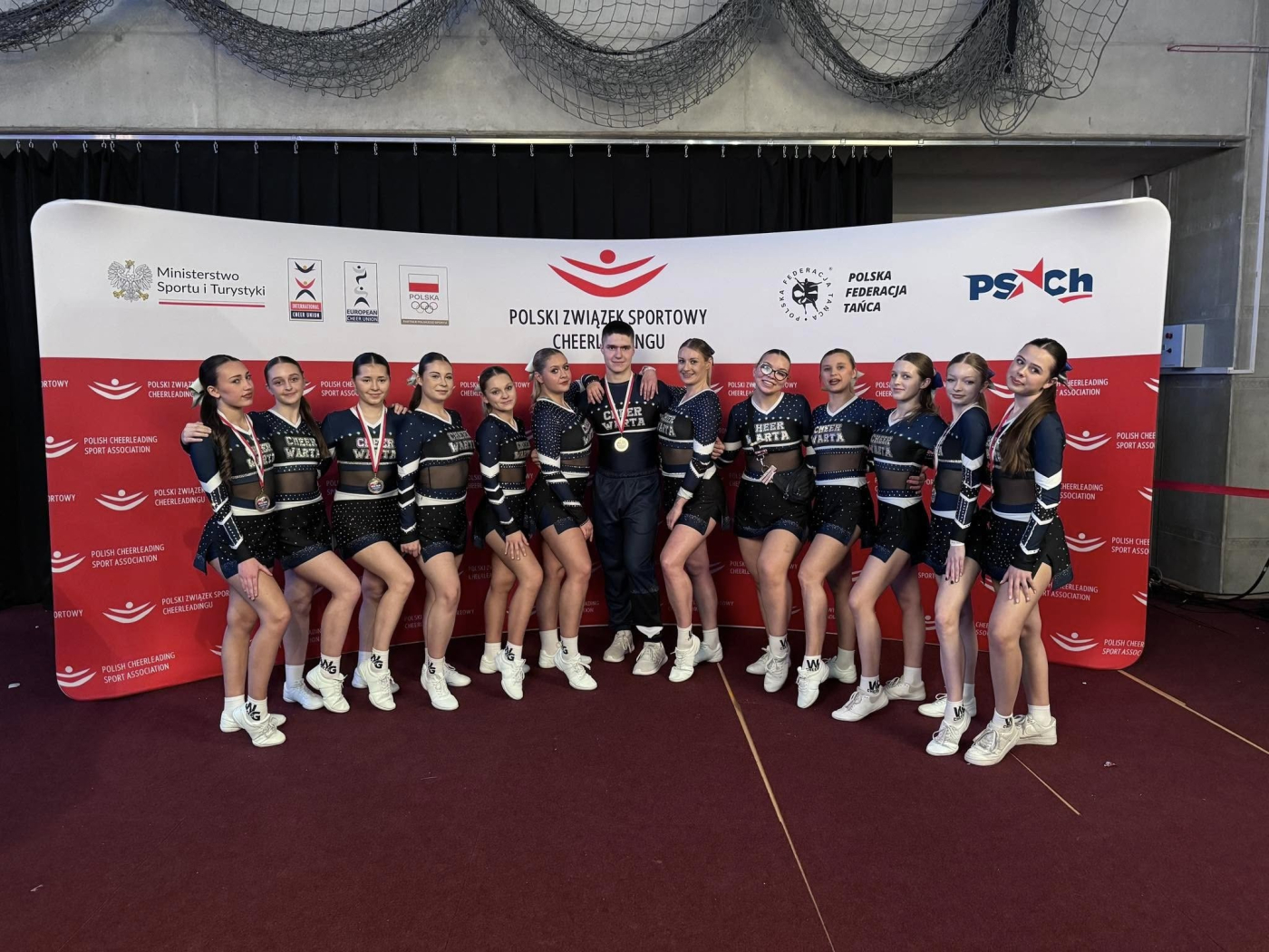 Mistrzostwa Polski w cheerleadingu sportowym. Z Grodziska wrócili z medalami i nowymi doświadczeniami