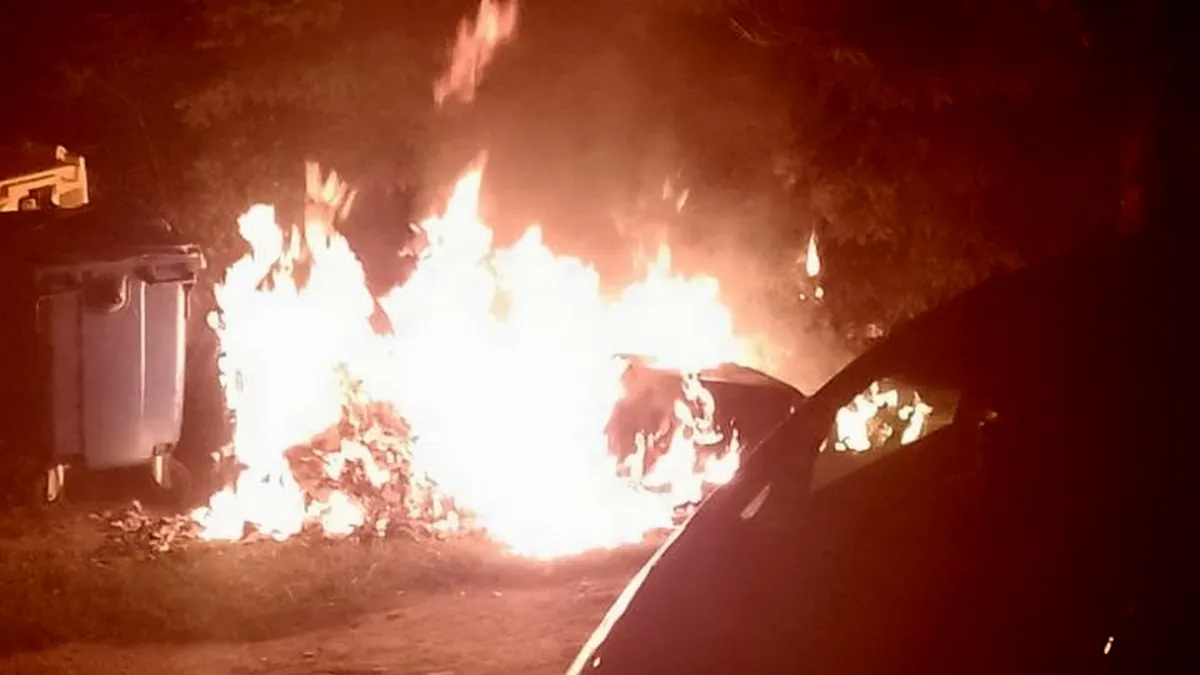 Seria podpaleń śmietników w centrum Gorzowa