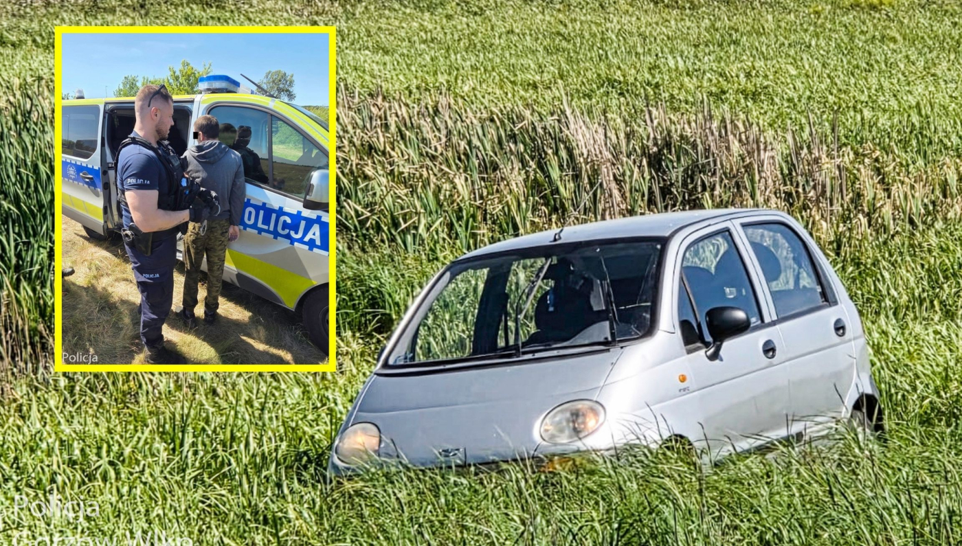 Uciekał daewoo matizem przed policją. Kierowca z narkotykami i bez uprawnień