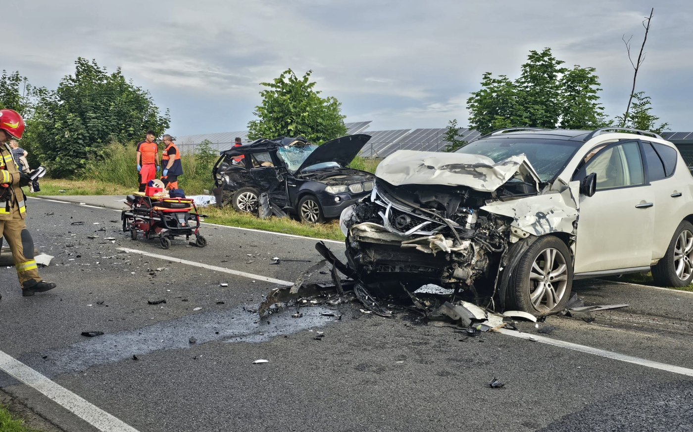Tragiczny wypadek koło Gorzowa. Nie żyje jedna osoba, trzy ranne