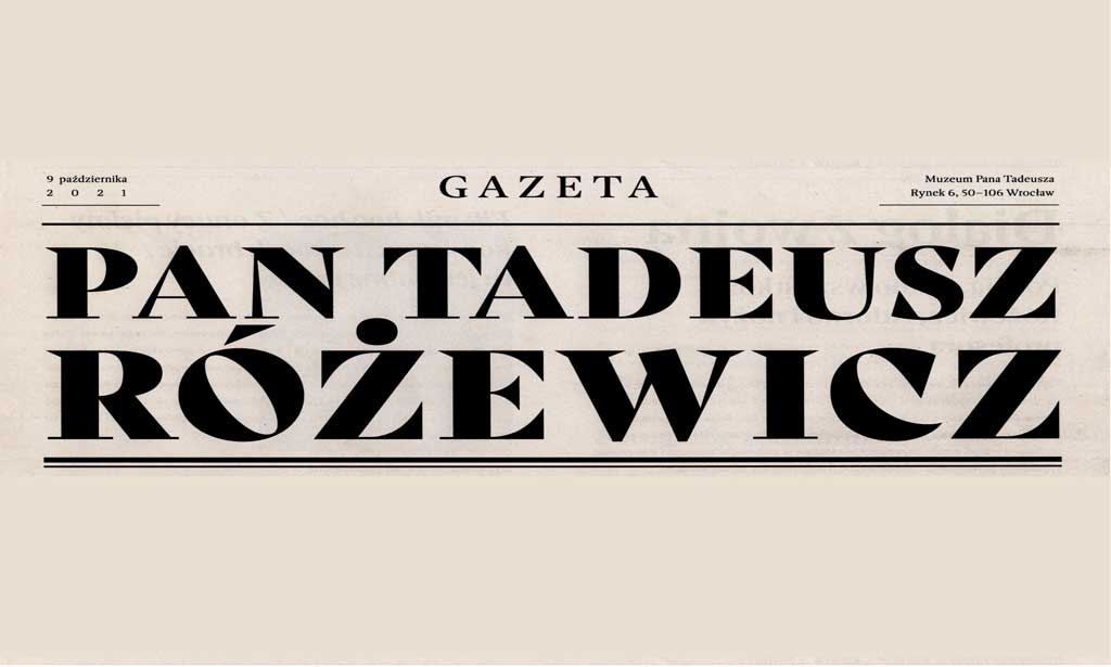 Pan Tadeusz Różewicz w Muzeum “Pana Tadeusza”