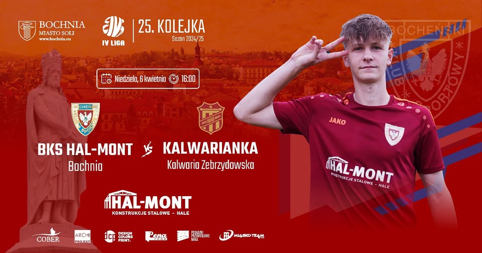 W niedzielę mecz przy Parkowej BKS podejmie Kalwariankę