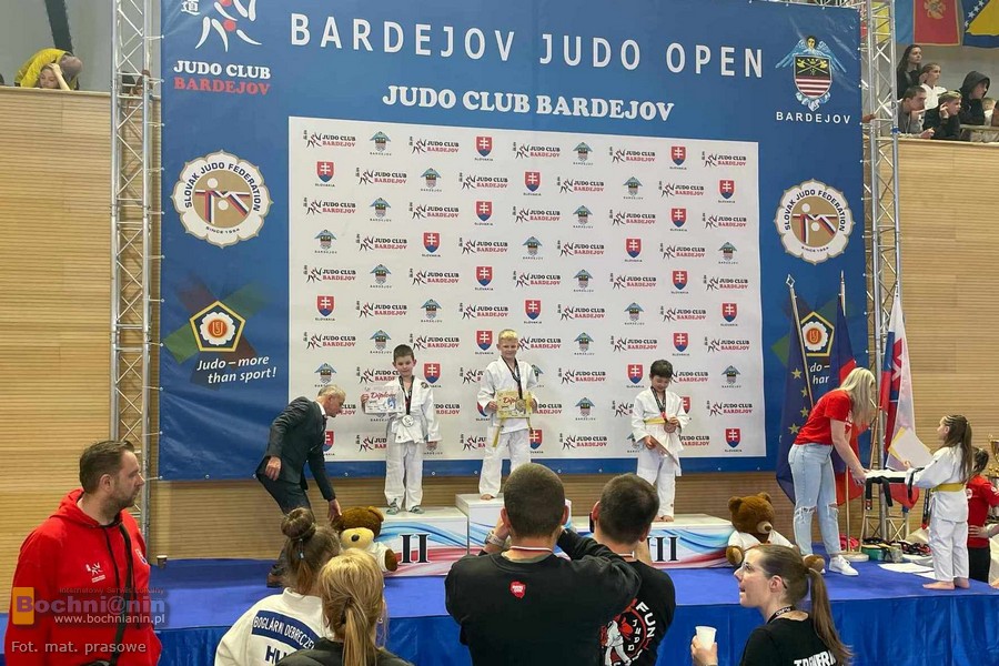 Judocy z Bochni z medalami na Bardejov Judo Open 2025