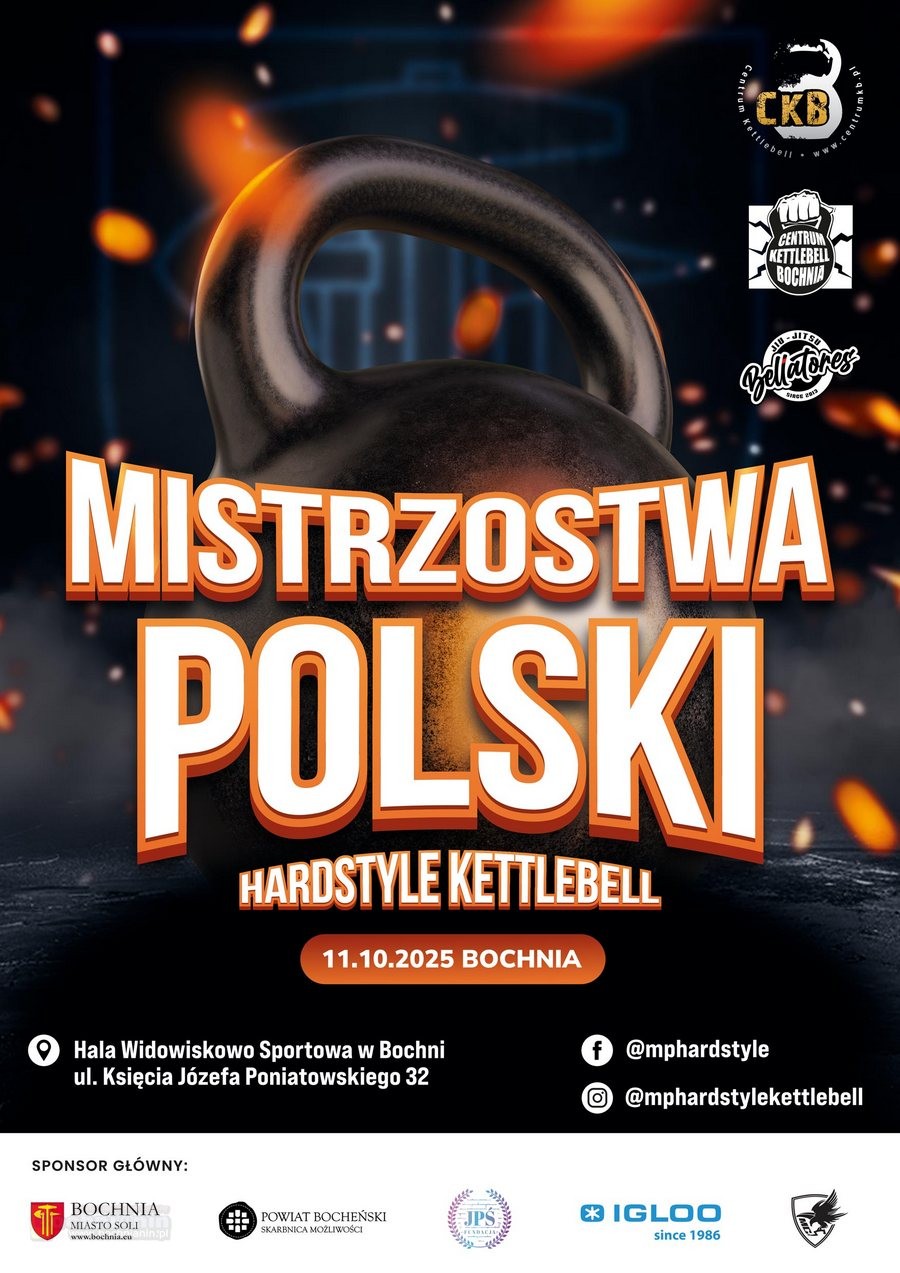 Po raz pierwszy w Bochni: Mistrzostwa Polski Hardstyle Kettlebell!