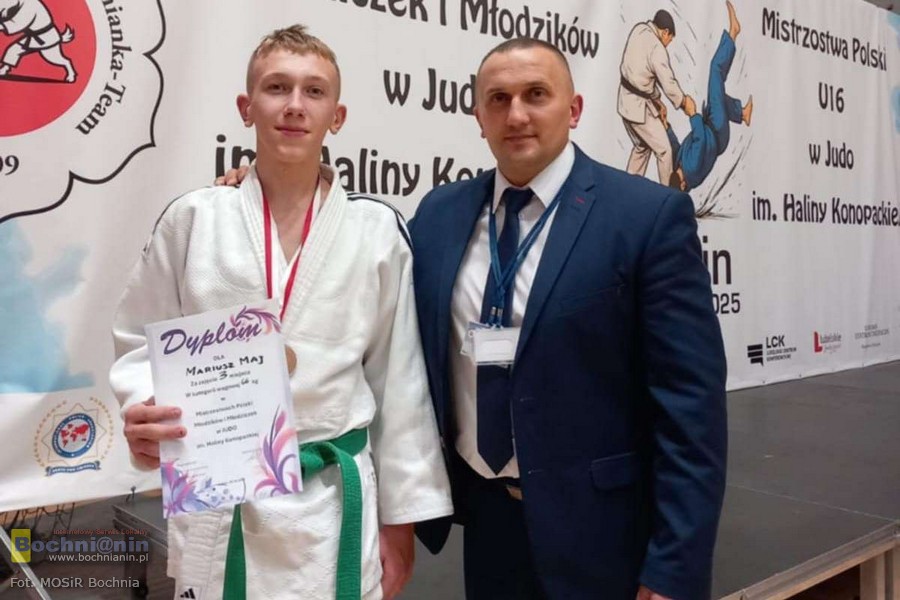 Złoto i brąz dla judoków MOSiR Bochnia na Mistrzostwach Polski w Lublinie