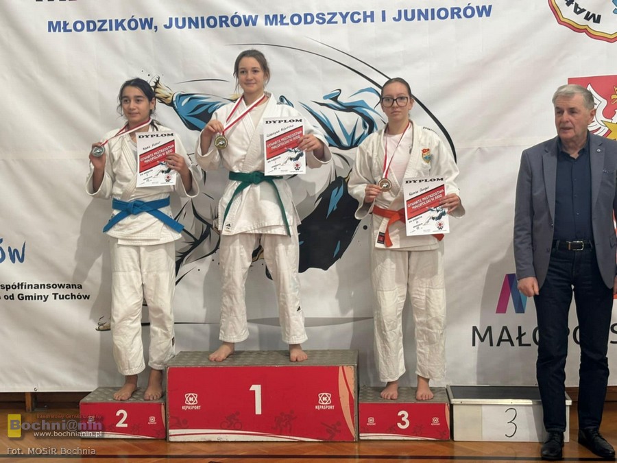 Judo. 1. miejsce MOSiR Bochnia w OMM w Tuchowie