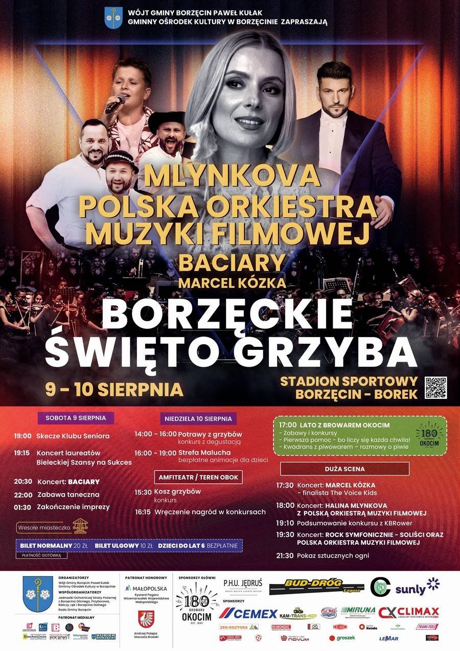 W weekend Borzęckie Święto Grzyba! – zobacz PROGRAM