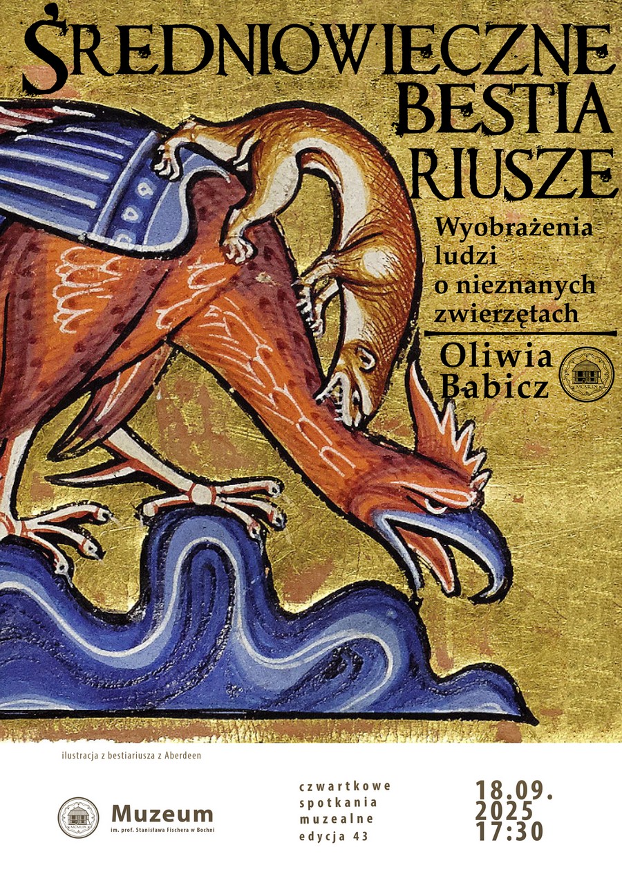 Średniowieczne bestiariusze tematem Czwartkowego Spotkania Muzealnego