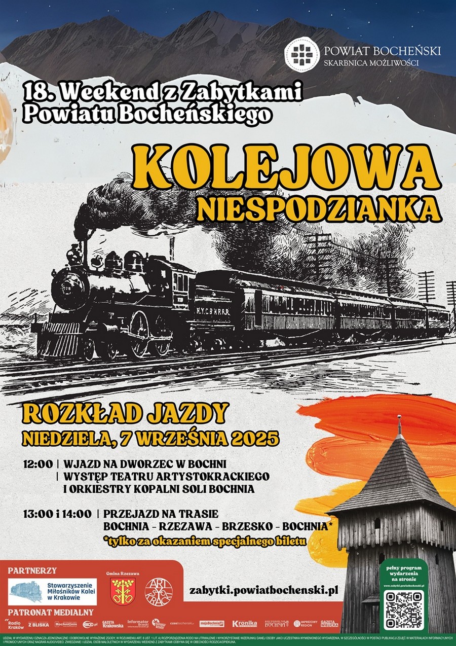 Kolejowa niespodzianka na 170-lecie pierwszego pociągu w Bochni