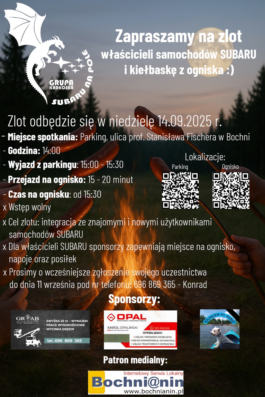 Bochnia. W niedzielę zlot miłośników Subaru – obowiązują zgłoszenia