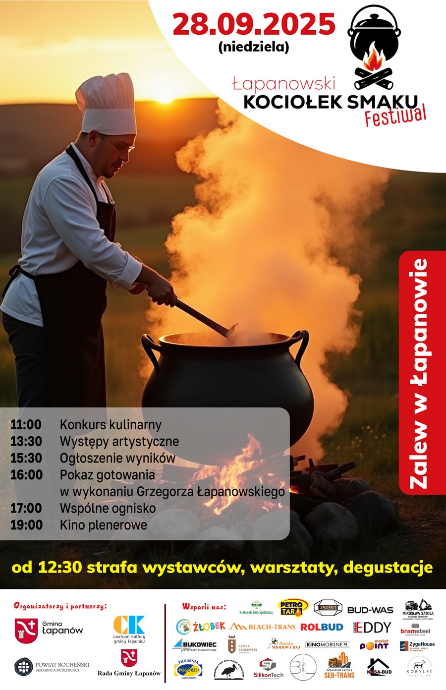 W niedzielę Festiwal „Łapanowski Kociołek Smaku”