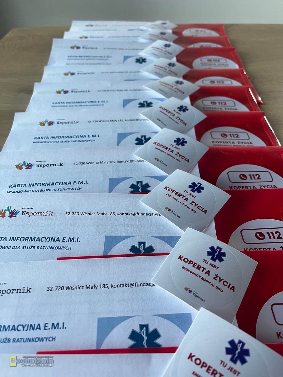 „Koperty Życia” do pobrania w bocheńskim szpitalu – to nowy projekt Fundacji Wspornik
