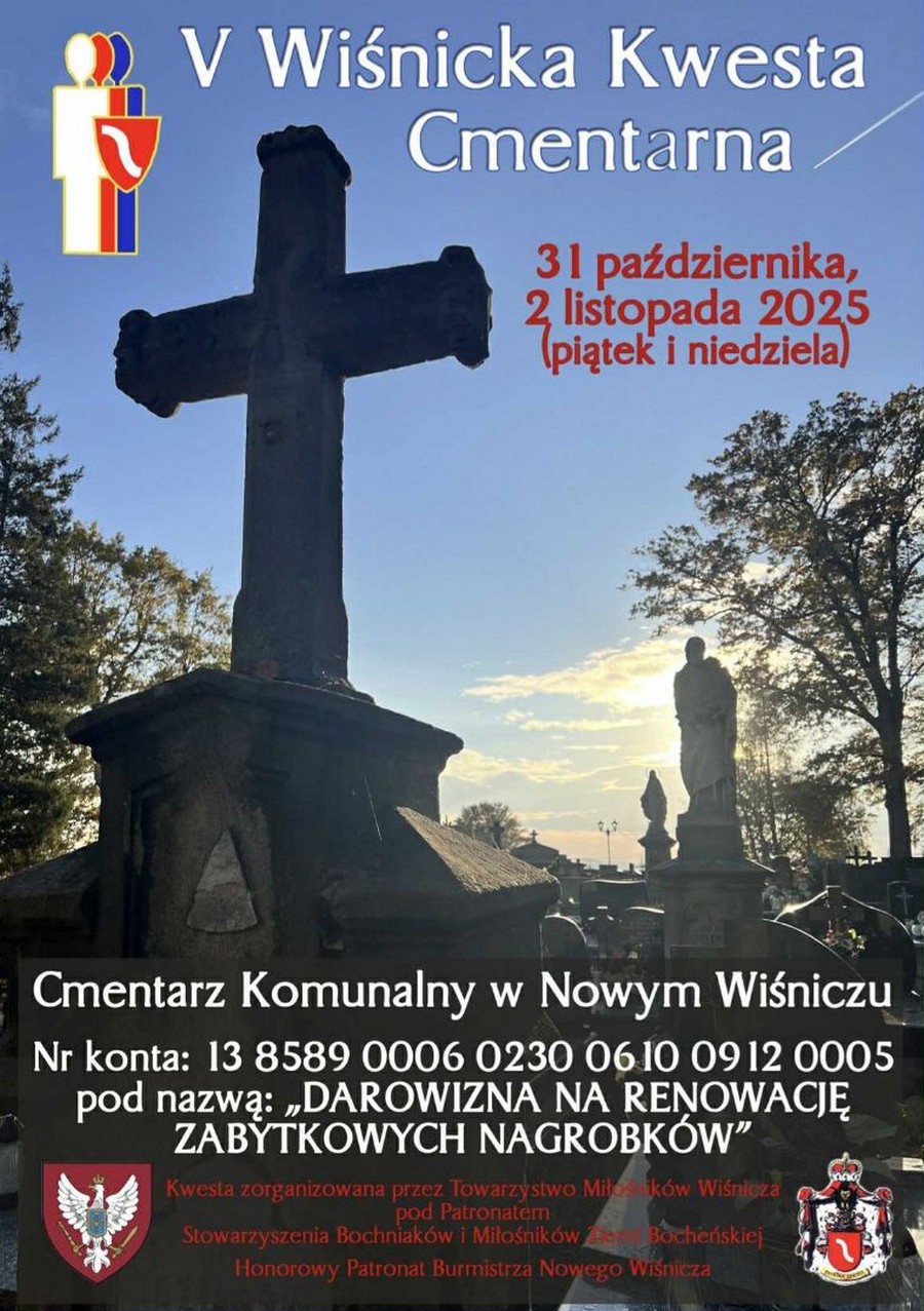 Nowy Wiśnicz. W piątek i niedzielę V Wiśnicka Kwesta Cmentarna