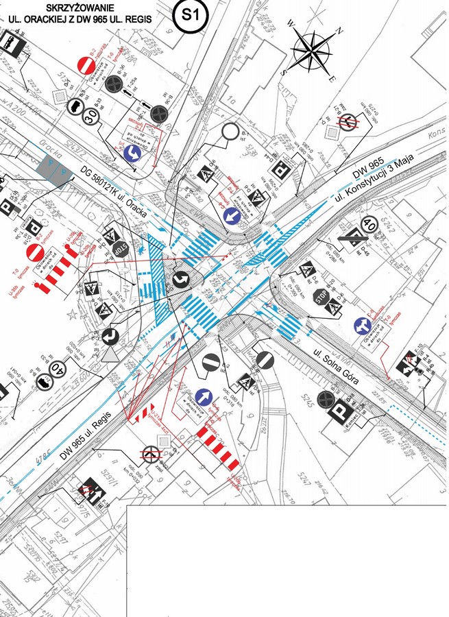Bochnia. Organizacja ruchu na Wszystkich Świętych 2025 – MAPY