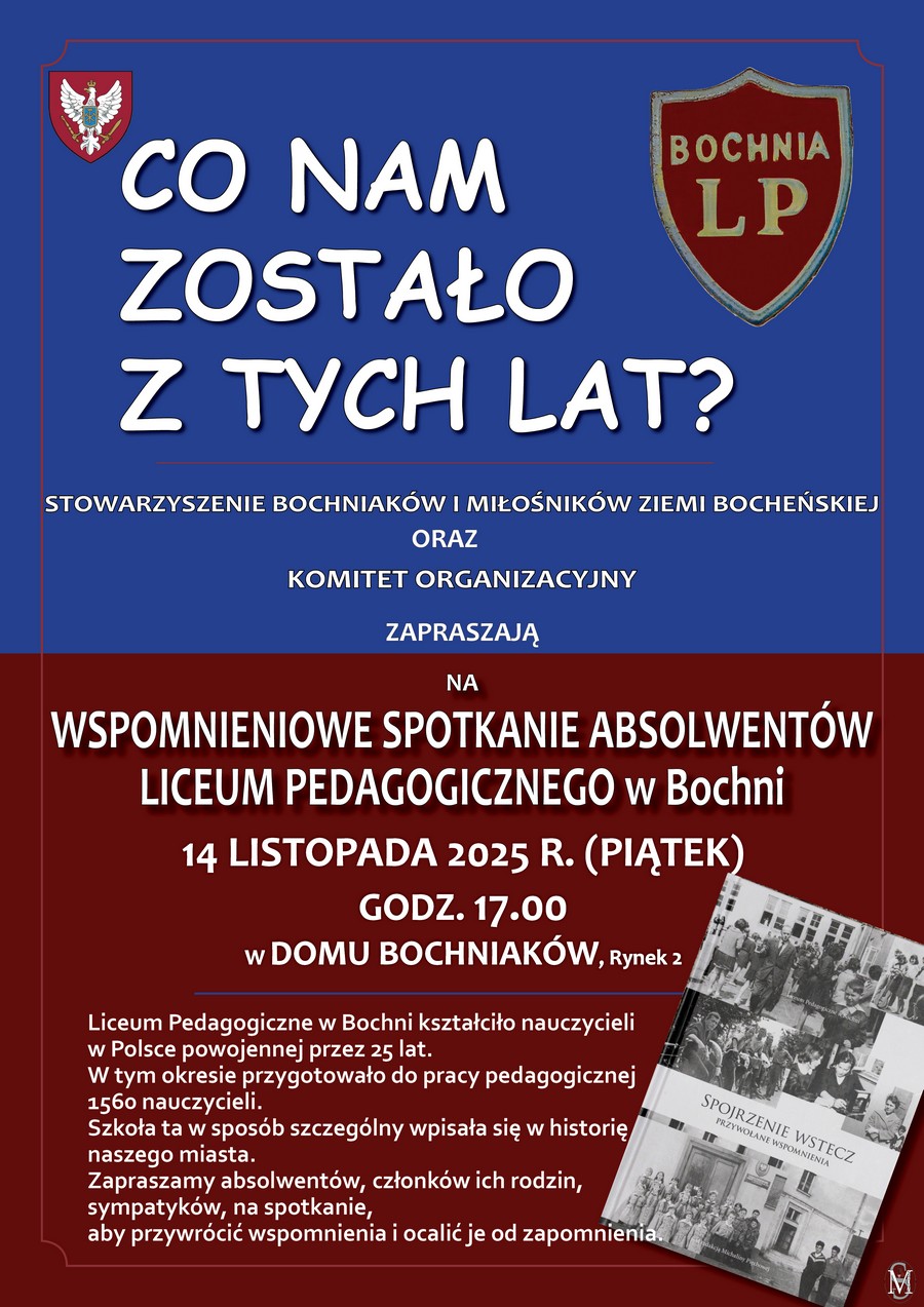 Dom Bochniaków. W piątek spotkanie „Co nam zostało z tych lat?”